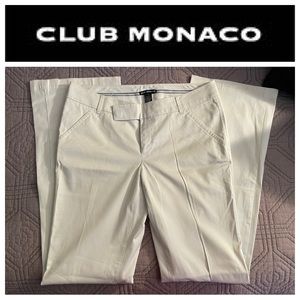 Club Monaco - Cream / Off White Dress Pants - Flap Pockets